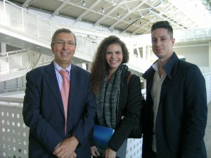 Alyssia Civitello e l'ing. Previato